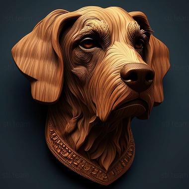 3D model Bo Obama famous animal (STL)